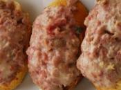 Crostini salsiccia mozzarella