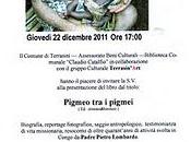 Terrasini: Presentazione libro “Pigmeo pigmei”