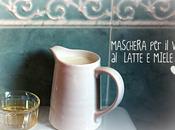 Maschera viso latte miele