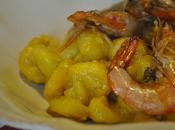 Gnocchi kamut crema zucca mazzancolle croccanti