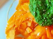 Fettuccine zucca spinaci
