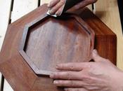 Come creare vassoio legno laccato intarsi madreperla Seconda laccatura