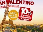 Valentino: volo week giorni Parigi 117€