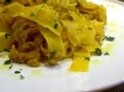 Pappardelle salsiccia broccoli menù Carnevale