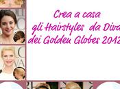look delle star Golden Globe 2012: crea hairstyles diva casa!