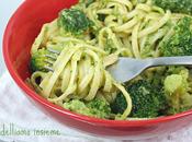 Linguine crema broccoli broccoletti