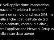 Installazione rete Windows Phone aggiorna alla v1.3