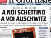 Schiettino, Aushwitz” provocazione Rabbia