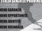 Giornata mobilitazione nazionale contro chiusura delle Province