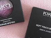Kiko Soft Touch Blush Colour Sphere Eyeshadow swatches