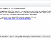 Apple aggiorna Firmware MacBook 2010, iMac.