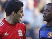 Imbarazzante Suarez,non stringe mano Evra