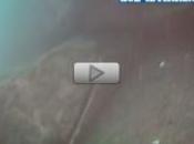Costa Concordia appoggia speroni roccia sgretolano. video