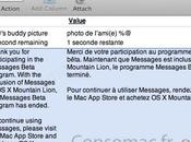 Messages compatibile solo Montain Lion.