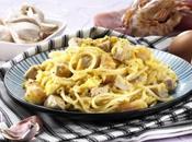 Spaghetti alla carbonara tonno spada