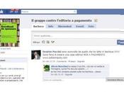 Facebook, gruppo contro l'editoria pagamento