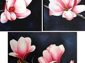 Decorative painting: magnolie superstar