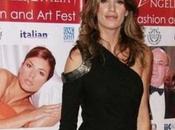 Elisabetta Canalis raggiante madrina Angeles Italia Film Fashion Fest