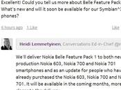 Nokia Symbian Belle arrivo 700, Video