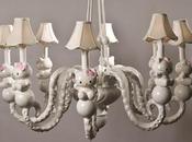 Hello Kitty Tentacle Chandelier