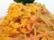 Spaghetti mimosa