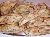 Focaccia arrotolata