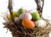 Decorare tavola Pasqua uova decorate