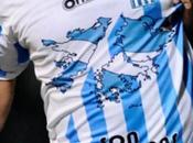 Calcio, maglia dell’Atlético Cordoba Malvinas
