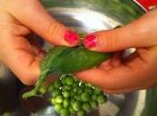 Spaghetti piselli noci