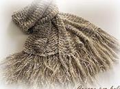 Lino seta sciarpa Primavera