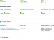 Google presenta Account Activity: visualizziamo tutte nostre attività sulla rete report